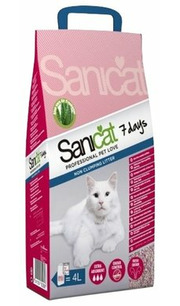 Sanicat Наполнитель 7 days Aloe Vera (4 л) фото